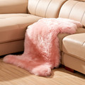 Black Real Sheepskin Rug